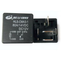 реле HLS-CMA3 (12VDC) ток-80A / контакты-1С  АВТО